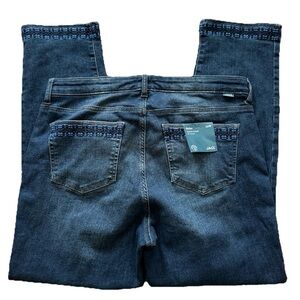 Jag Ruby Mid Rise Straight Jeans 16W Christopher Blue Wash 30” Inseam NWT